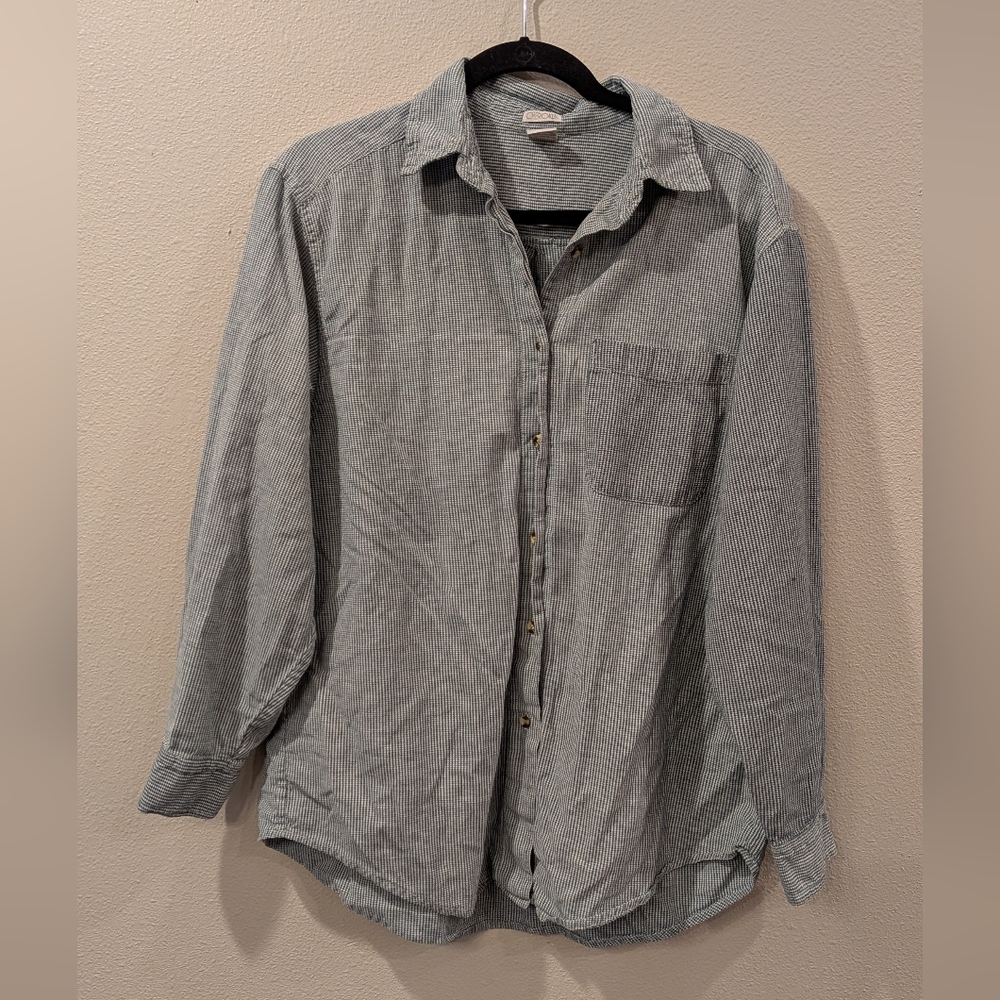 100% Cotton Cherokee Women's Button Down